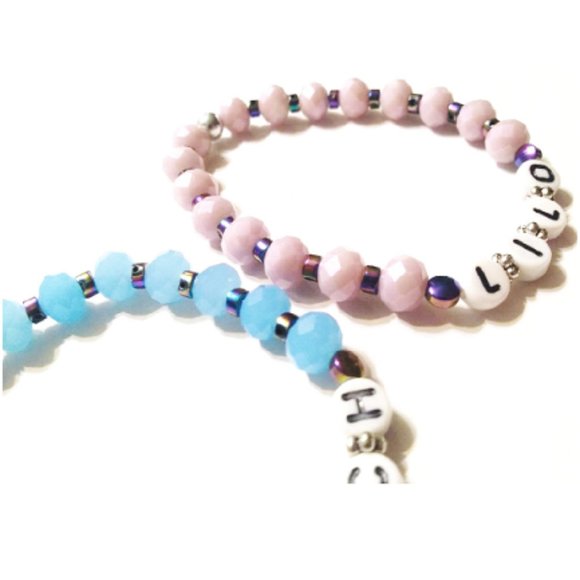 Disney Lilo & Stitch inspired Beaded Bracelet Set. - Picture 6 of 6